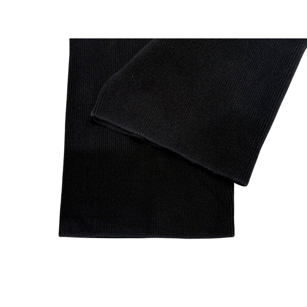 ALO Yoga Scholar Straight Leg Sweatpants in Black - Picture 9 of 9